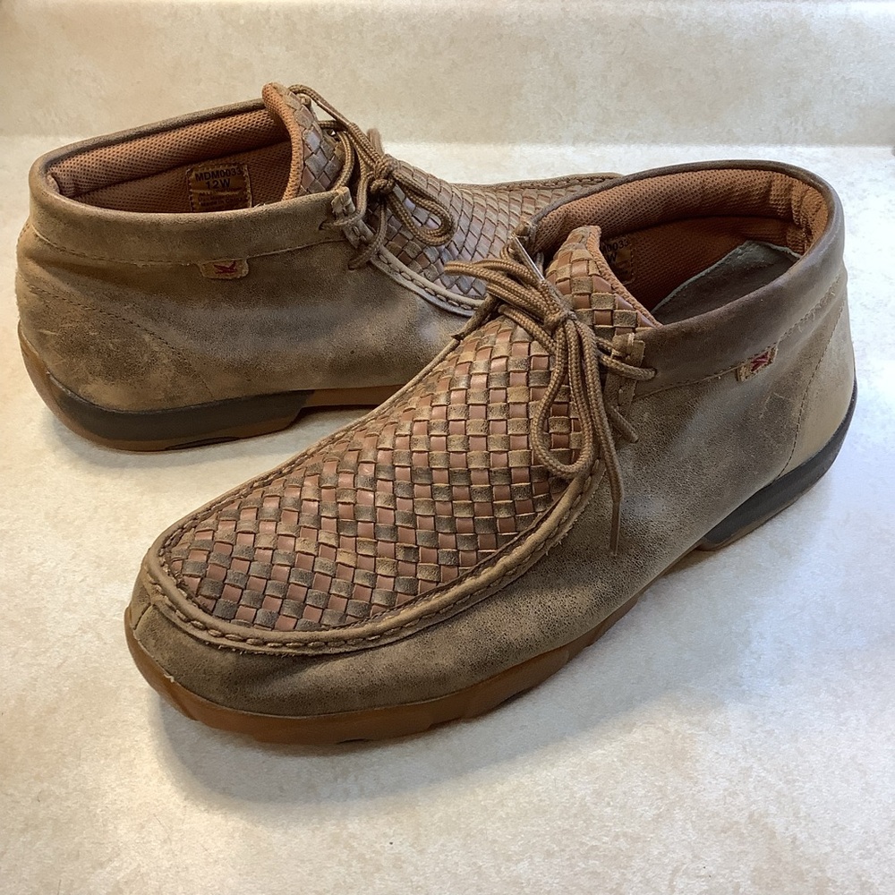 Twisted X Men’s Chukka Driving Moc Shoes MDM0033 Size 12W